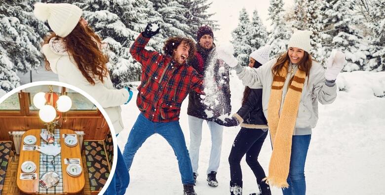 GORSKI KOTAR - opuštajući odmor u prirodi za obitelj ili prijatelje uz 2 noćenja za do 6 osoba u autohtonoj drvenoj kući Bruno 3*