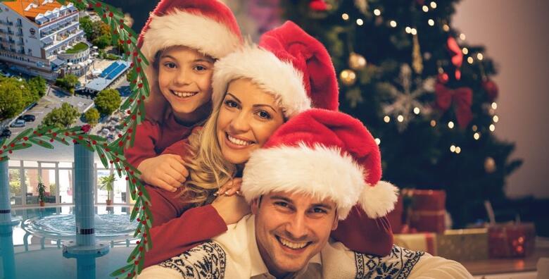 Božić u Hotelu Marina 4*, Selce - 2 noćenja s polupansionom za 2 osobe + gratis paket za 1 dijete uz Badnju i Božićnu večeru, kuhano vino i fritule te korištenje bazena i fitnessa