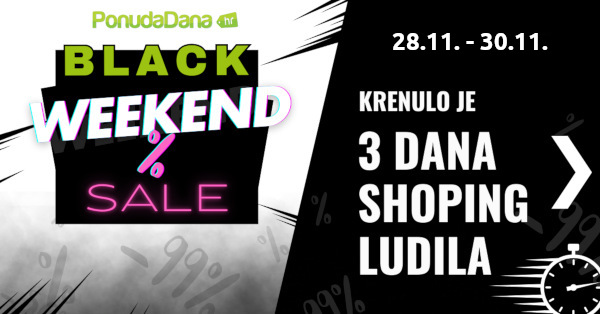 72 sata shopping ludila traje