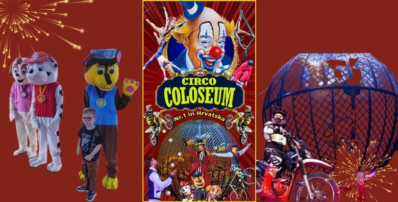 PRE-BLACK FRIDAY, CIRKUS SHOW U ZAGREBU! Predstava s akrobatima, žonglerima, klaunovima, globusom smrti, maskotama Paw Patrol i transformersa i još mnogo toga!