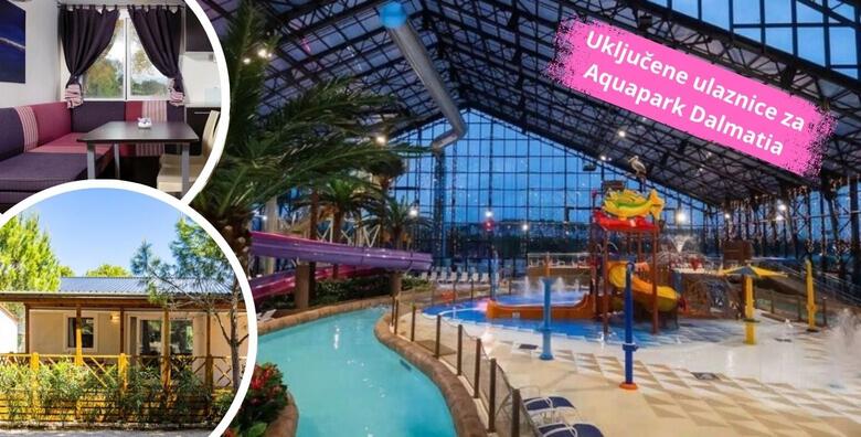 Amadria Park Camping 4*- obiteljski odmor uz 2 noćenja s doručkom za 2 odraslih i 3 djece u mobilnoj kućici uz ulaznice za Aquapark Dalmatia