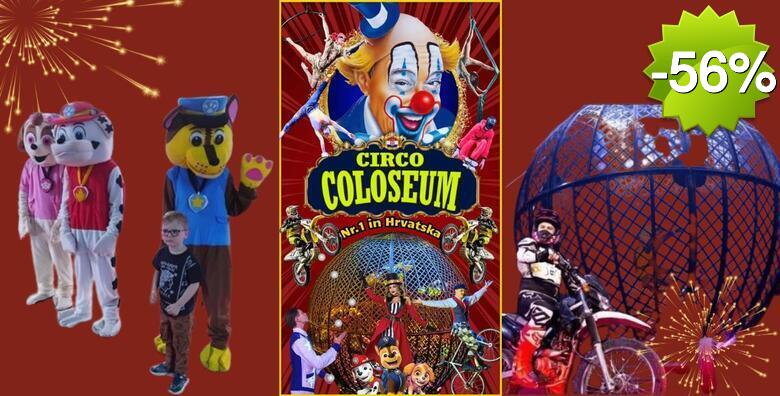 BOŽIĆNI CIRKUS SHOW U ZAGREBU! Predstava s akrobatima, žonglerima, klaunovima, globusom smrti, maskotama Paw Patrol i transformersa i još mnogo toga!