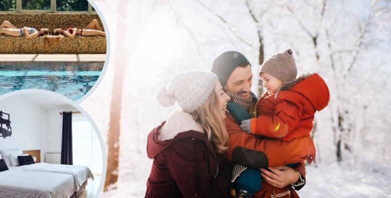 Zimska bajka na Pohorju! 2 noćenja s polupansionom za 2 osobe + GRATIS paket za 1 dijete do 5,99 godina u Wellness & Spa Hotelu Bolfenk 4* uz kupanje u WellNest bazenu