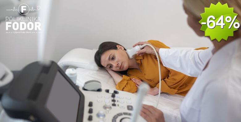 Obavite procjenu stanja limfnog sustava uz ultrazvučni pregled limfnih čvorova vrata, pazušnih jama i prepona u Poliklinici Fodor