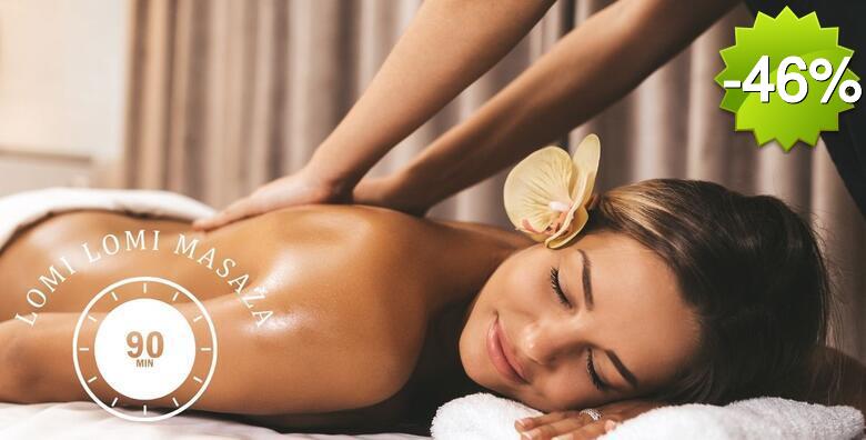 LOMI LOMI MASAŽA - ublažite napetost mišića, potaknite cirkulaciju i smanjite stres u 90 minuta u Jean d`Arcel Medical & Beauty Institutu