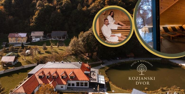 Hotel Kozjanski dvor 3* - opuštanje u dvoje uz 1 ili 2 noćenja s doručkom za dvije osobe + cjelodnevna ulaznica za Relax Terme Olimia i korištenje saune