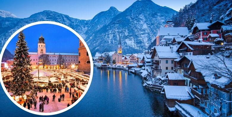 Advent u Hallstattu i Salzburgu - 1 noćenje s doručkom u zimskoj bajci prekrasnih Austrijskih gradova uz obilazak adventskih štandova