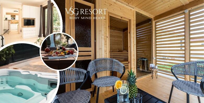 Zimski odmor na Krku, VSG Apartmani 5* - 2 ili 3 noćenja za 2 ili 4 osobe uz korištenje saune, jacuzzija, grijanog vanjskog bazena te zone za roštilj