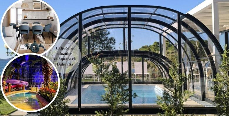 Exclusive Beach Villa - obiteljski odmor uz 2 noćenja s doručkom za 2 odraslih i 3 djece sa privatnim grijanim bazenom i saunom u Amadria Park Camping 4*