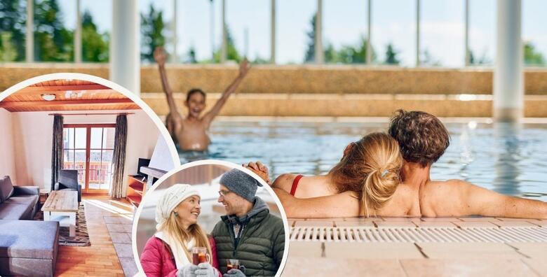 POHORJE - zimska bajka od 2 noćenja za 5 odraslih i 1 dijete u Deluxe apartmanu u Family Apartments Bolfenk 4* uz unutarnje bazene i ulaz u Svijet sauna