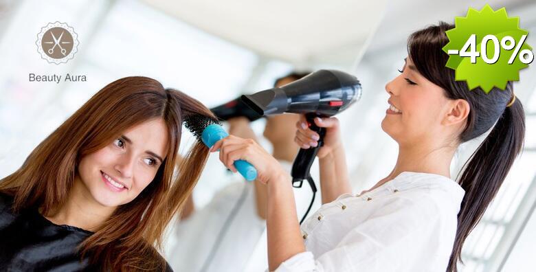 K18 molekularna obnova kose - profesionalna maska i feniranje za sve dužine u salonu Beauty Aura