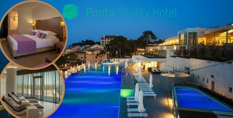Vitality Hotel Punta 4*, Veli Lošinj - 2 noćenja s polupansionom za 2 odraslih i do 2 djece do 11,99 godina uz sauna i relax zone i bazen s morskom vodom