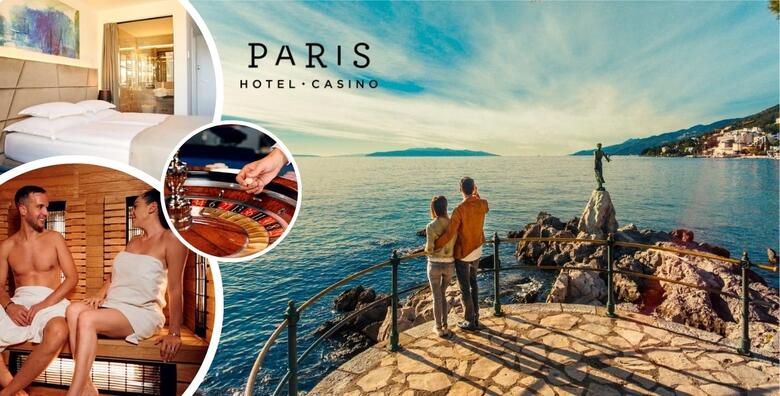 OPATIJA, Hotel Paris 4* - zimski odmor od 1 ili više noćenja s polupansionom za dvoje + gratis paket za 1 dijete do 5,99 godina uz besplatan ulaz u casino