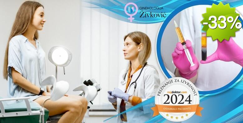 Genitalna primjena PRP tretmana - minimalno invazivan tretman za regeneraciju tkiva uz pomoć vlastite krvi u Ginekologiji Živković