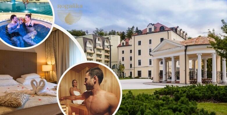 Romantična zima u Rogaškoj Slatini - odmor od 2 noćenja s polupansionom za dvoje u Grand Hotelu Sava Superior 4* uz korištenje termalnog bazena i sauna Lotus