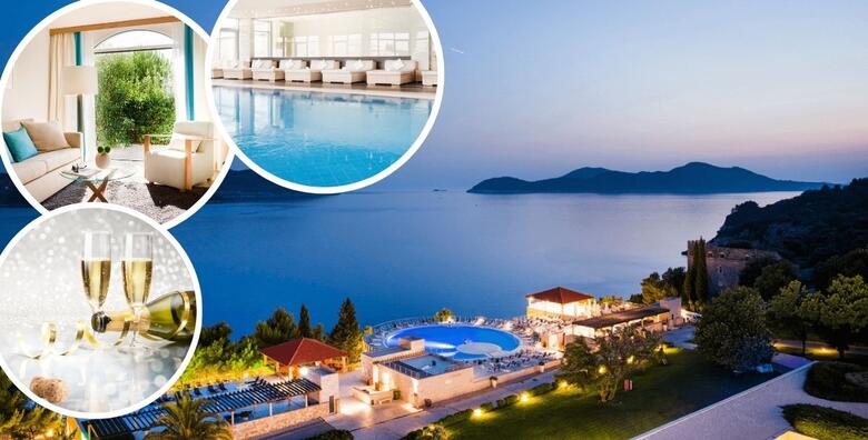 Sun Gardens Dubrovnik 5* - 2 noćenja sa doručkom i novogodišnjim Golden Gala programom sa pet sljedova gurmanske večere za 2, 3 ili 4 osobe + korištenje SPA zone