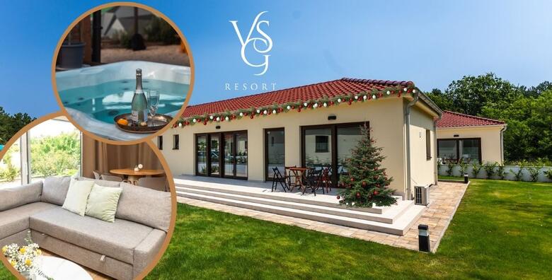 Blagdanski odmor na Krku, VSG Apartmani 5* - 2 ili 3 noćenja za 2 ili 4 osobe uz korištenje saune, jacuzzija, grijanog vanjskog bazena te zone za roštilj