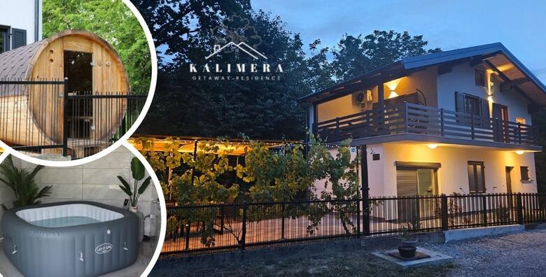 Kuća za odmor Kalimera 3* - wellness opuštanje za dvoje uz 2 + 1 noćenje GRATIS, korištenje saune i hidromasažne kade