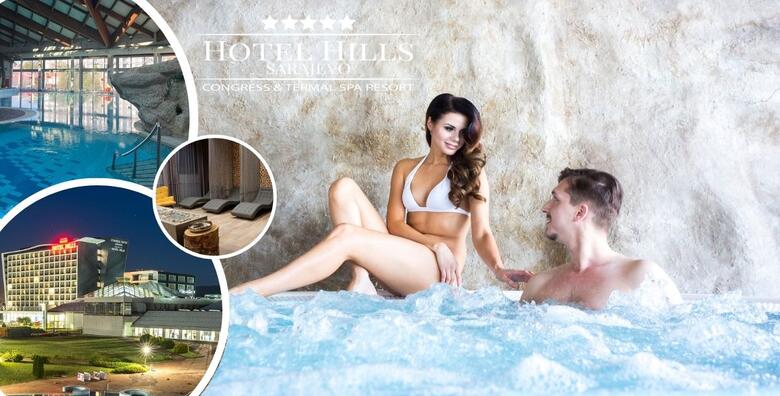 Sarajevo, Hotel Hills 5* - wellness odmor u Termalnoj rivijeri Ilidža uz 1 ili više noćenja s doručkom za 2 odrasle osobe + GRATIS paket za 1 dijete do 5,99 godina