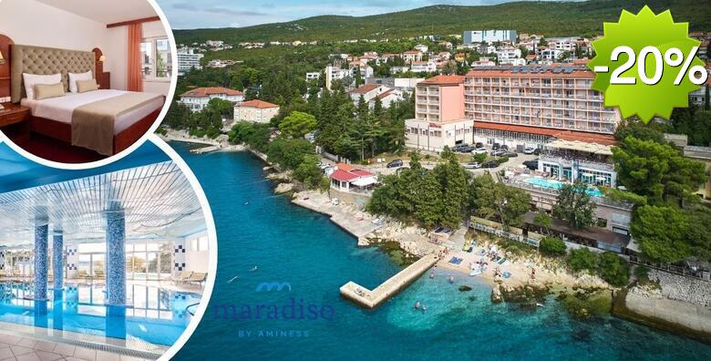 EARLY BOOKING! Mediteran Maradiso Hotel by Aminess 3*, Crikvenica - proljetni odmor uz 2 noćenja s polupansionom za 2 osobe i 1 dijete uz korištenje unutarnjeg i vanjskog bazena