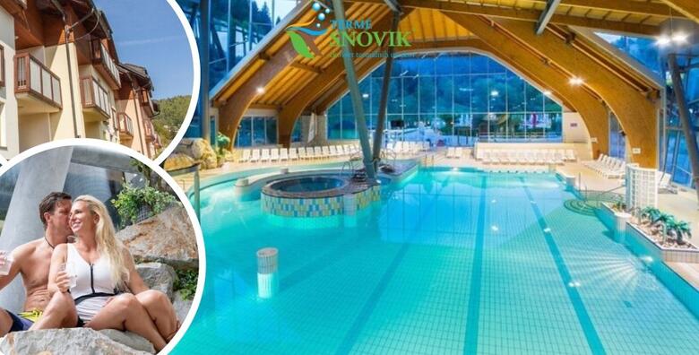Terme Snovik - 2 noćenja s polupansionom za 2 odrasle osobe i 1 dijete do 3,99 godina u Apartmanskom naselju 4* uz termalne bazene i teretanu