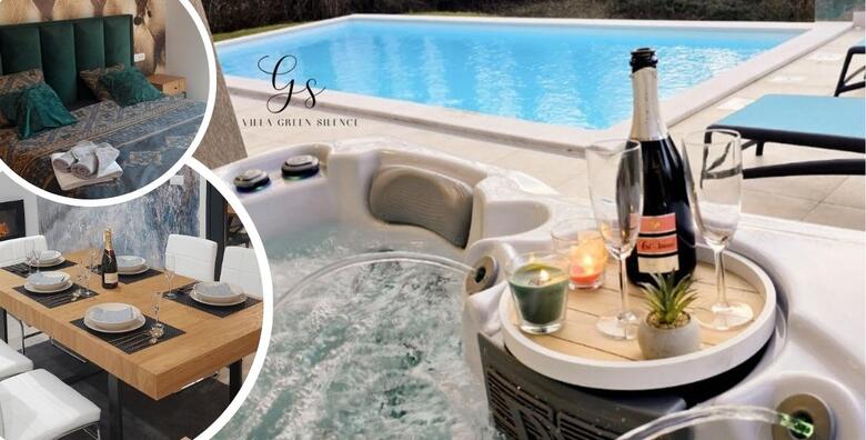 Pazin, Vila Green Silence 4* - iskusite skriveni raj u srcu Istre uz 2 noćenja za do 5 osoba uz korištenje grijanog jacuzzija
