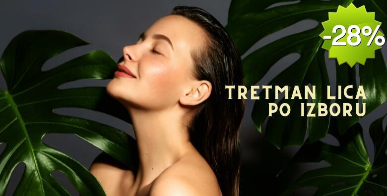 Zategnut i svjež izgled kože lica uz dijamantnu mikrodermoabraziju, 3D super lifting, tretman kisikom ili radiofrekvenciju u Studiju ljepote Manuela