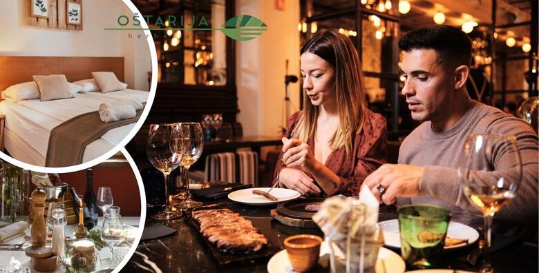 Gurmanski odmor - kušajte tradicionalne gastro delicije uz 2 noćenja s doručkom i 1x GOURMET večerom za dvoje u Oštariji Herbelier