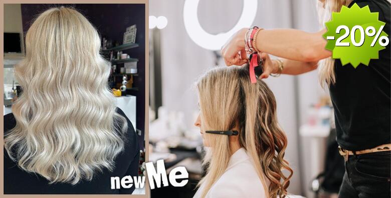 Zablistaj uz potpuni hair makeover! Pramenovi cijele glave, profesionalno šišanje i savršena frizura u salonu ljepote New Me