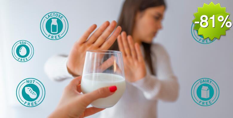 Test intolerancije na više od 520 namirnica iz korijena kose ili na uzorak krvi uključujući gluten, laktozu, aditive i konzervanse u Homeopatskom centru Homeovita