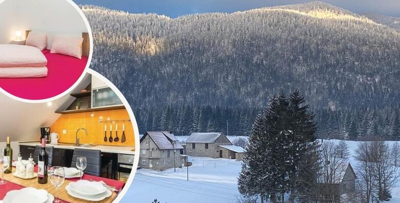 Bjelolasica - provedite trenutke na svježem planinskom zraku Gorskog kotara uz 2 ili 5 noćenja za 4 ili 6 osoba u Apartmanima Mirta 3*