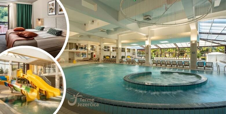 Hotel Terme Jezerčica 4* - nedjeljni odmor uz 1 noćenje s polupansionom za dvoje i do 3 djece uz neograničeno korištenje unutarnjih bazena s termalnom vodom