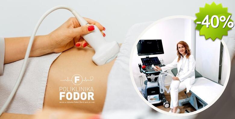 Ultrazvuk abdomena uz GRATIS ultrazvuk urotrakta, a za muškarce i GRATIS ultrazvuk prostate u Poliklinici Fodor uz odmah gotove nalaze