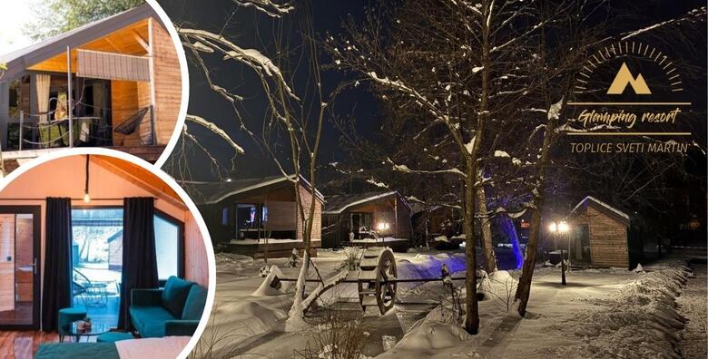 Glamping resort Halicanum 4*, Toplice Sv.Martin - 1 noć s polupansionom za 2 odrasle osobe + GRATIS paket za 1 dijete do 9,99 godina