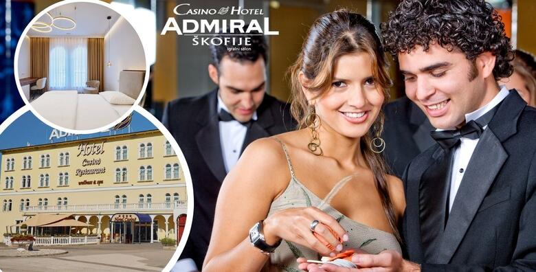 SLOVENIJA, Casino & Hotel ADMIRAL 4* Škofije - zabavni odmor za dvoje uz 2 noćenja s polupansionom i besplatnim ulazom u casino