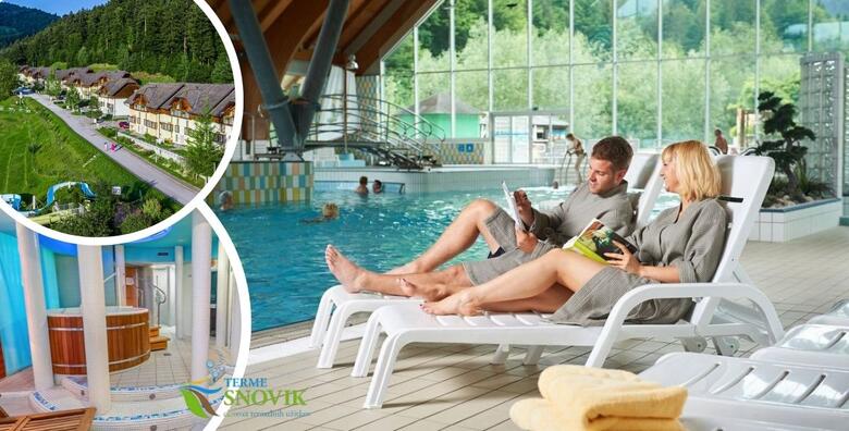 Romantični odmor u Termama Snovik - 1 ili više noćenja s polupansionom za dvoje u Apartmanskom naselju 4* uz termalne bazene, saune i teretanu