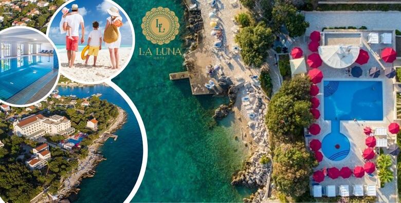 EARLY BOOKING! Hotel La Luna 4*, kraj ljeta na Pagu - obiteljski odmor uz 2 noćenja s ALL INCLUSIVE uslugom za 2 ili 4 odrasle osobe i do 3 djece