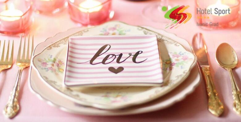 Nezaboravna ROMANTIČNA VEČERA - proslavite Valentinovo u restoranu Garfield Hotela Sport 4* uz meni u 4 slijeda te piće dobrodošlice