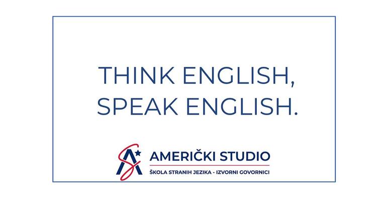 Konverzacijski tečaj engleskog jezika u trajanju 30 školskih sati! Male grupe ONLINE u organizaciji Škole stranih jezika Američki studio