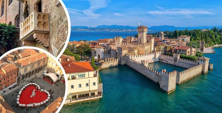 Valentinovo u Italiji, Verona i Sirmione - razgledajte Julijinu kuću i slavni balkon, treći po veličini očuvani rimski amfiteatar te jedan od najbolje očuvanih dvoraca u Italiji