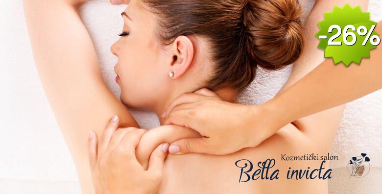 Pauza koju tvoje tijelo zaslužuje - relax masaža cijelog tijela u Kozmetičkom salonu Bella invicta