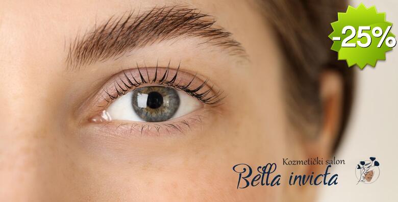 LASH LIFT I BROW LIFT - podignite obrve, uvijte trepavice, bez maskare ili eksenzija za prirodan izgled u Kozmetičkom salonu Bella invicta