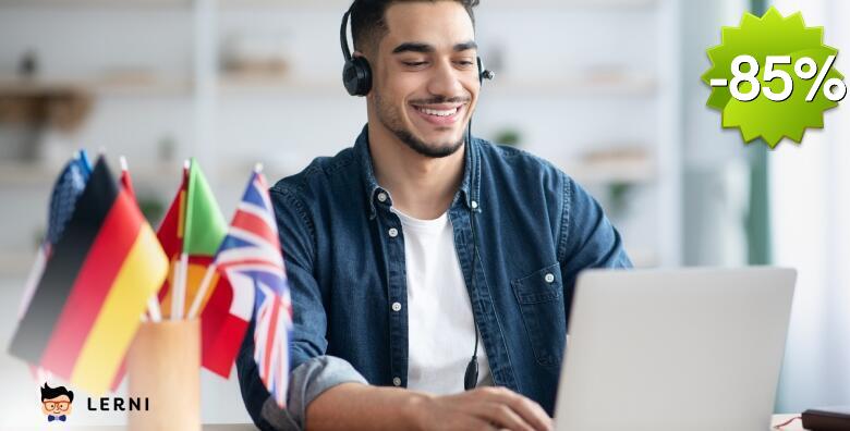 Čak 5 stranih jezika uz jedan pristup! Poklonite sebi ili bližnjima tečajeve kroz 3, 6 ili 12 mjeseci uz interaktivne materijale i uključen certifikat + 1, 2 ili 3 mjeseca GRATIS