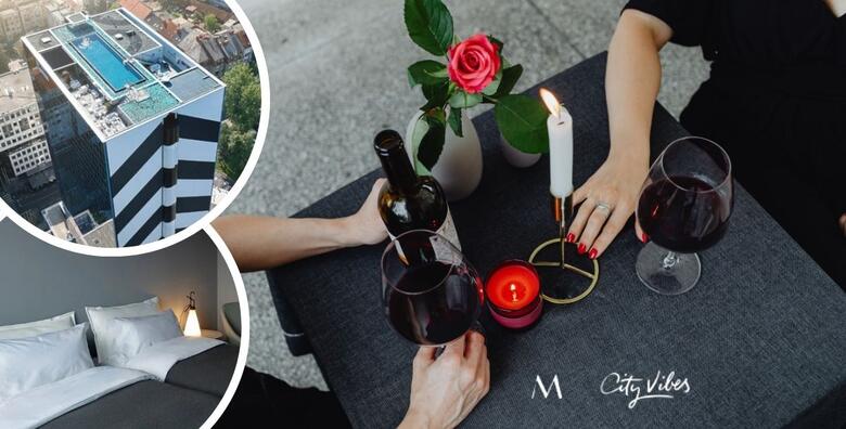 Valentinovo u Hotelu Zonar 4* Zagreb by Maistra City Vibes - smještaj u urbanom hotelu nove generacije uz 1 ili više noći s doručkom i romantičnom večerom u 4 slijeda za dvoje