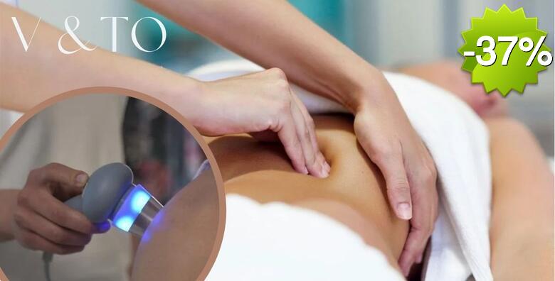 Medicinska ili relax masaža leđa ili cijelog tijela s terapijskim ultrazvukom i elektroprocedurom u V&TO salonu za fizioterapiju, masažu, rehabilitaciju