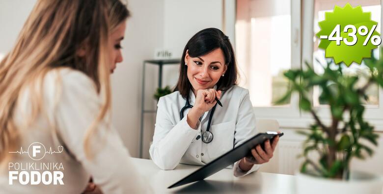 Prošireni sistematski pregled za žene u Poliklinici Fodor - u jednom danu obavite sve preglede i budite sigurne u svoje zdravlje ili na vrijeme spriječite moguće komplikacije