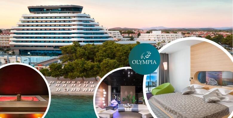 Wellness i Gourmet iskustvo za dvoje u hotelu Olympia Sky 4*, Vodice - 2 noćenja u Deluxe dvokrevetnoj sobi s pogledom na more uz piće dobrodošlice i wellness centar