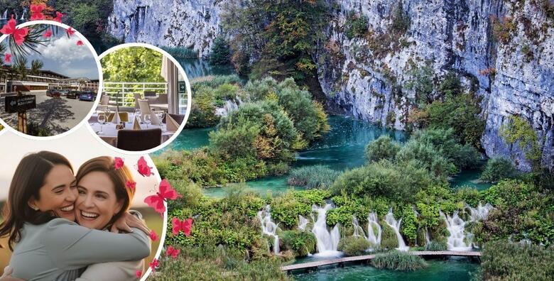 Dan žena na Plitvičkim jezerima - 2 noćenja s polupansionom za dvoje uz svečanu večeru i korištenje SPA zone u Hotelu Jezero 3*