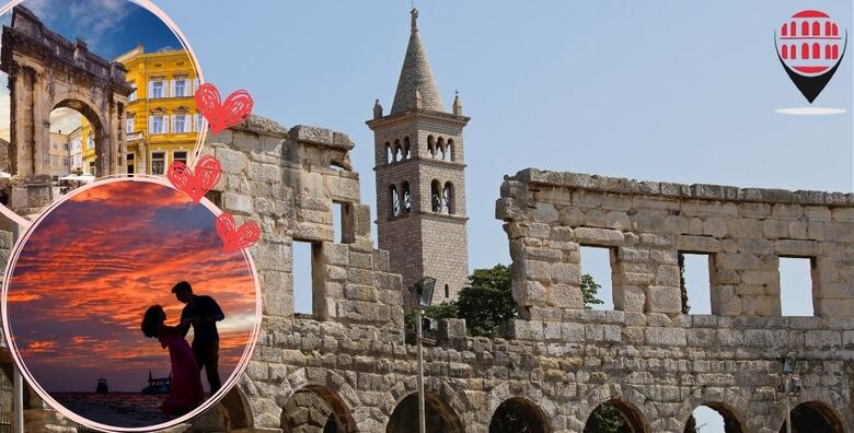 Gastro romansa u Puli - 2 noćenja s doručkom za 2 osobe + gratis paket za 1 dijete u Pula City Center Accommodationu 4*