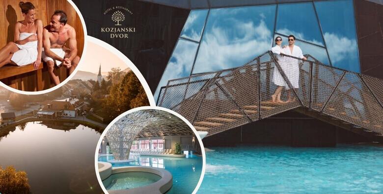 Obiteljski odmor u Sloveniji - 2 noći s polupansionom za dvije odrasle osobe i dvoje djece u Hotelu Kozjanski dvor 3* uz ulaz na bazene, korištenje sauna i hranjenje jelena